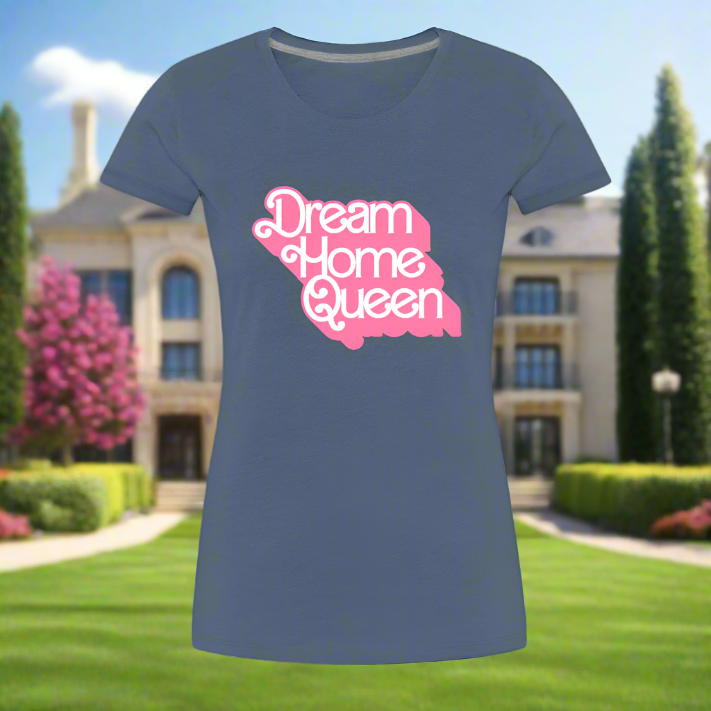 Dream Home T-Shirt - heather blue